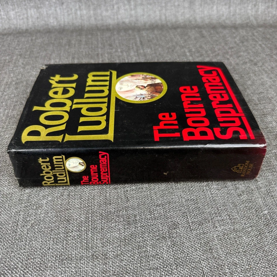 The Bourne Supremacy by Robert Ludlum Hardcover Thriller Fiction Book - Image 2 of 4