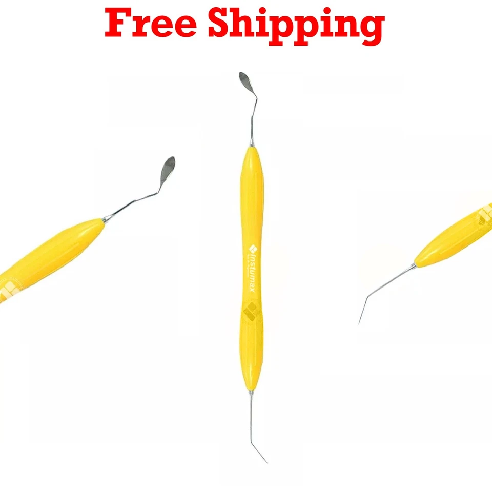 Espátulas de enchimento de resina composta dental instrumentos de restauração estética 10 peças - Imagem 4 de 4