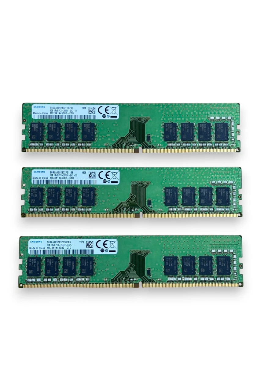 Samsung Computer PC4-21300 (DDR4-2666) Bus Speed RAM 288 Pins for