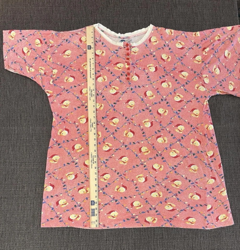 Camisa de dormir más grande del mundo de colección OSFA luces de Navidad goma pato Santa de gran tamaño Foto 4 de 4