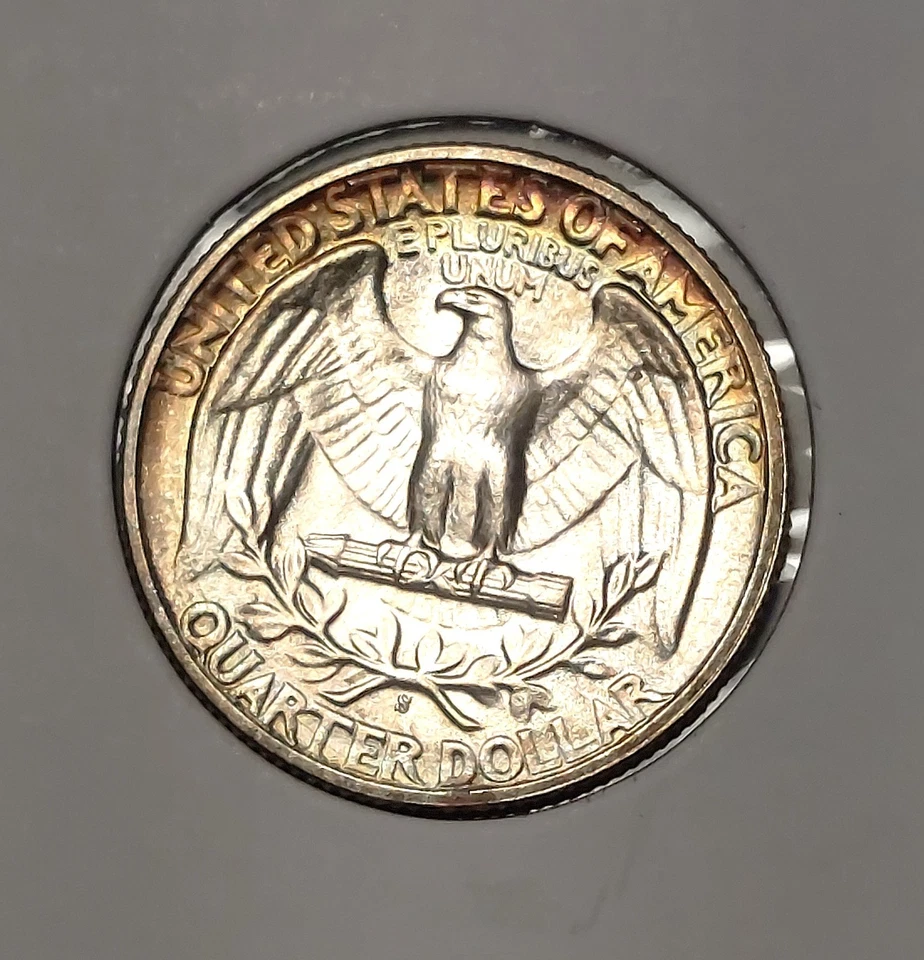 1944 S WASHINGTON QUARTER CHOICE TO GEM BU UNCIRCULATED - Image 2 of 2