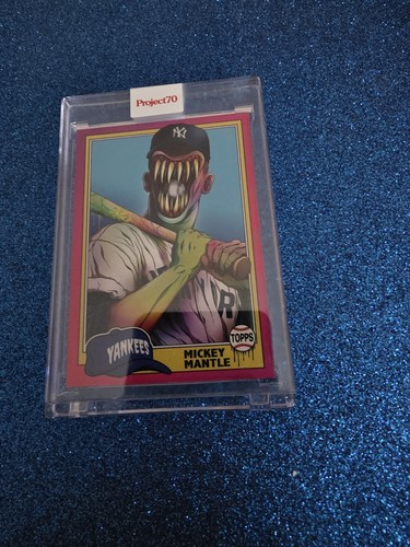 MICKEY MANTLE 2021 Topps Project 70 1981 #935 by Alex Pardee ~12,112 Print Run