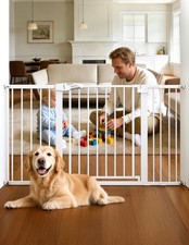 Babelio 29-55 Inch Extra Wide Baby/Dog Gate Pressguard P7 Metal Auto Close