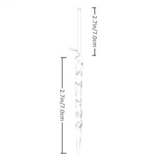 24pcs Acrylic DIY Christmas Tree Hanging Decoration Gift for Home