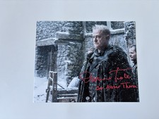 OWEN TEALE In-Person Signed Autograph 20x25cm Game of Thrones