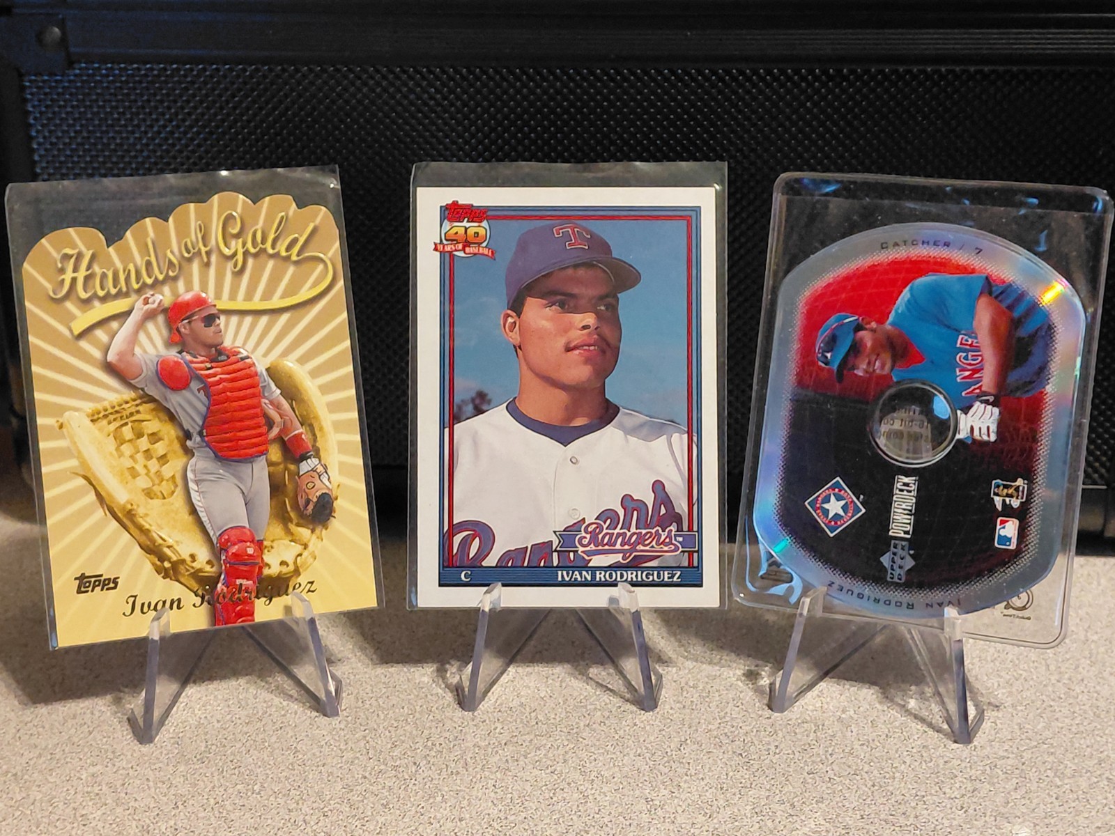 1991 Topps Traded 1999 Hands of Gold Ivan Rodriguez RC #101T Pudge HOF Rookie
