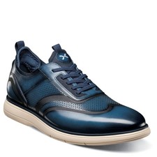 Stacy Adams Shoes Edgewood Wingtip Elastic Lace Up Black Size 10.5 — photo 2