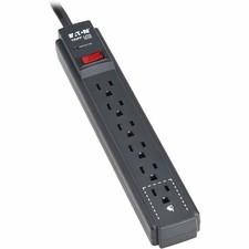 Eaton Tripp Lite Series Protect It 6-Outlet Surge Protector - 5-15R Outlets, 60