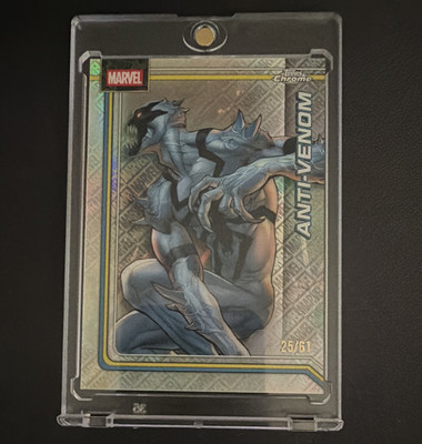 Topps Chrome Marvel 2026 Anti-Venom #102 logofractor Numbered 25/61
