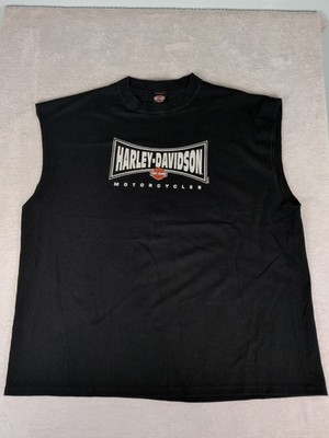 Genuine Harley Davidson T-Shirt Sleeveless Men's 3XL Baton Rouge LA Motorcycles 