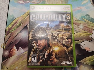 Call of Duty 3 (Xbox 360, 2006) | Complete CIB w/ Manual