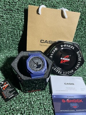 Casio G-SHOCK Blue Analog-Digital Quartz 200m Shock Watch w/ Box Papers