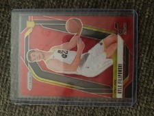 2024-25 Panini Prizm Kyle Filipowski Ruby Wave Parallel Rookie Card . rookie card picture