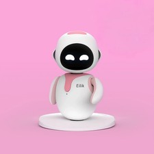 Eilik  Electronic Cute Robot Pets Toys with Intelligent and Interactive | PiNK