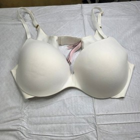 Victoria's Secret Bra LOT OF 3 38C Incredible Perfect Shape Blue Beige White