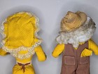 OOAK Primitive Homemade Ethnic Americana Old Couple Dolls ~ Folk Farmhouse Décor — photo 8