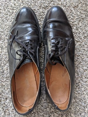 Vintage Red Wing Postman 101 Shoes Mens Size 13 AA Black Union Madd In USA Rare