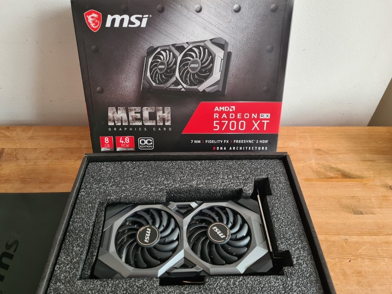 MSI AMD Radeon RX 5700 XT Mech OC Graphics Card 8GB