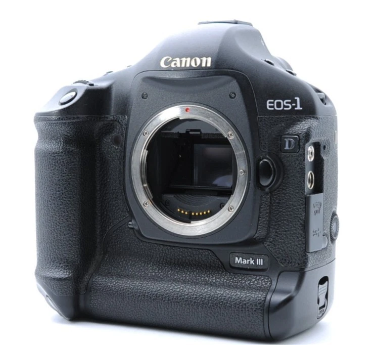 Near Mint Canon EOS 1D Mark III Digital SLR Camera Body w/ Battery From Japan - Image 3 of 4