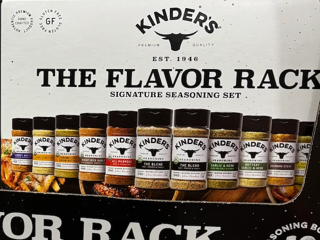 Kinder’s The Flavor Rack Signature Seasoning Gift Set 12 Bottles Holiday Grill - Image 2 of 4
