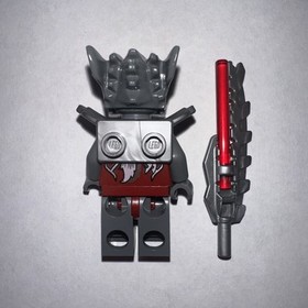 Lego Legends of Chima Wakz W/ Armor And Sword LOC008 Minifigure