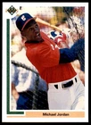 Michael Jordan SP Baseball Rookie Card 1991 Upper Deck #SP1