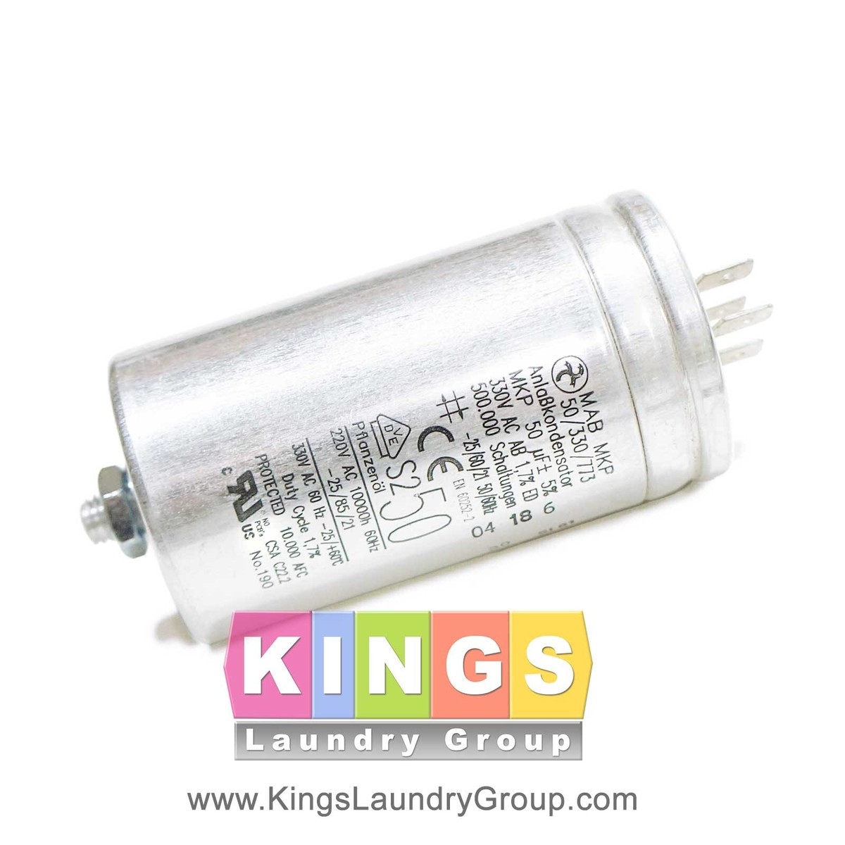 471952529 OEM GENUINE CAPACITOR, 50 MF 50UF 1 PHASE FOR W123