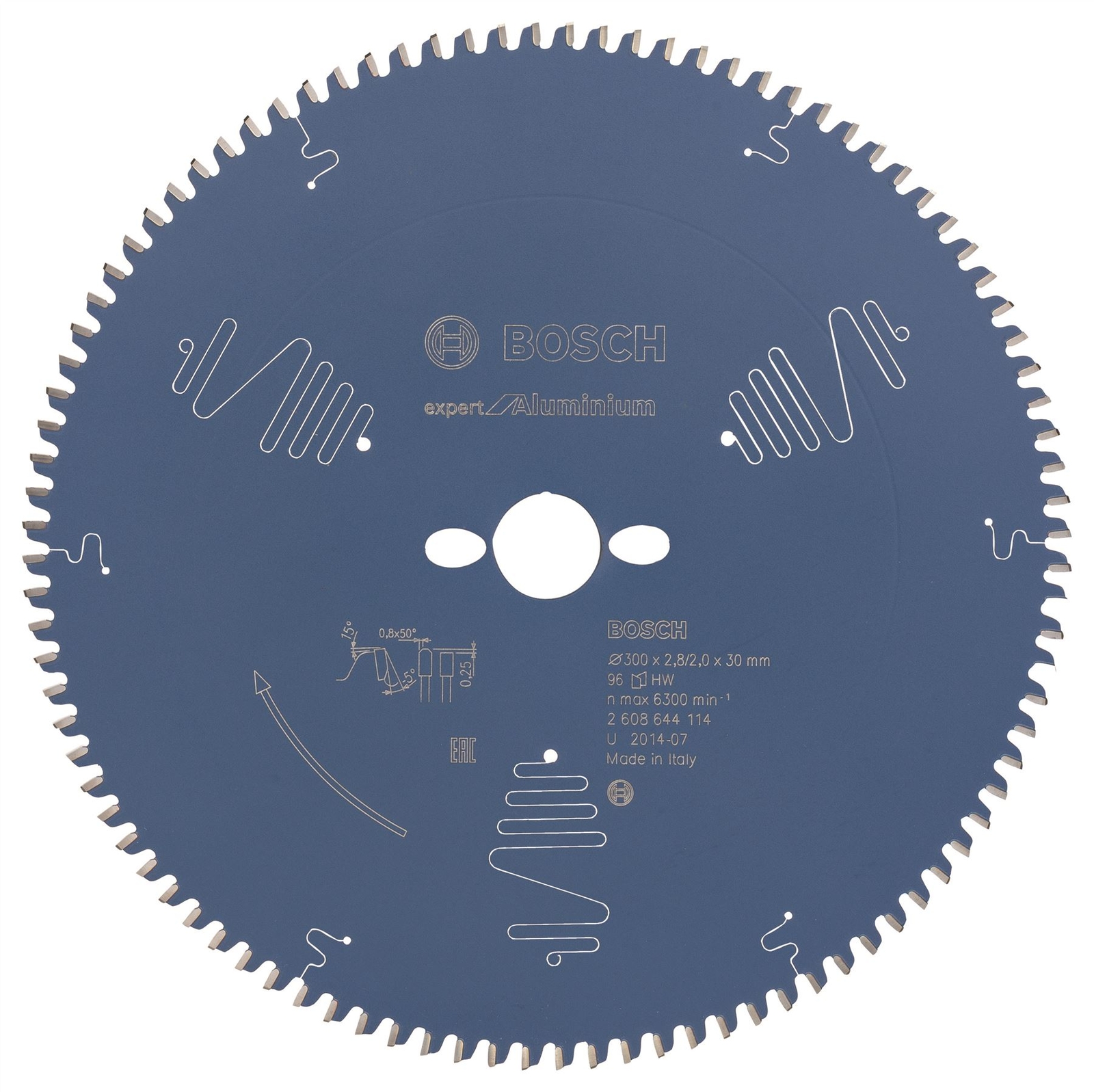 Bosch Circular saw blade Expert Aluminium 300x30x2,8 mm, 96 2608644114