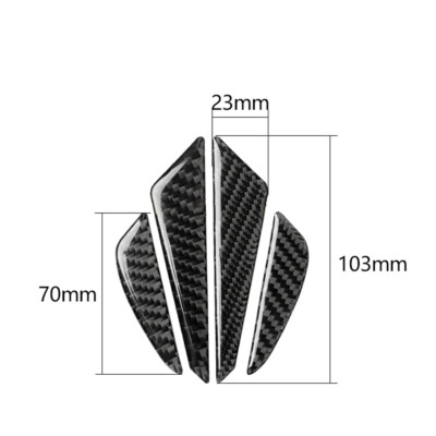 Hot Genuine Carbon Fiber Door Edge Guard Strip for BMW 6Series F06/12/13 2012-17