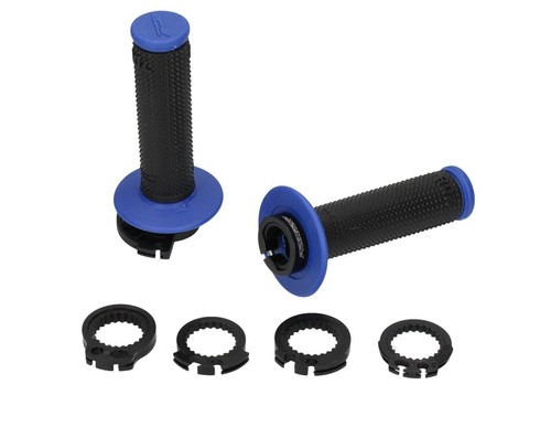 Poignées PROGRIP Vintage MTB – Bleu – 120mm Pour VTT Rétro
