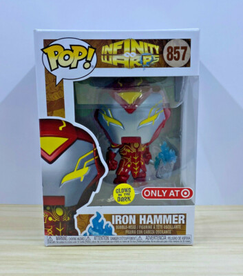 Funko Pop! #857 Marvel Infinity Warps - Iron Hammer (GITD) Target Exclusive