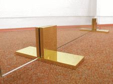 Funkenschutz Glas Spritzschutz Kaminzubehör Funkenschutzfüsse Messing schlicht 