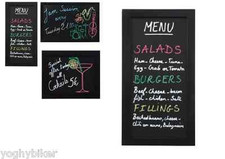 LAVAGNA NERA WOODY CON CORNICE LACCATA COLOR NERO CON PENNARELLO BIANCO