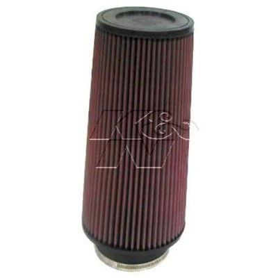 K&N RE-0860 Filtro Aria Universale In Gomma Per Auto E Moto - Lavabile, Riutilizzabile, Aumento Flusso Aria