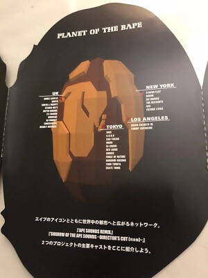 Nigo Ape Sounds Flyer RARE! Og 2000s Bape Japan Futura Flyer | eBay