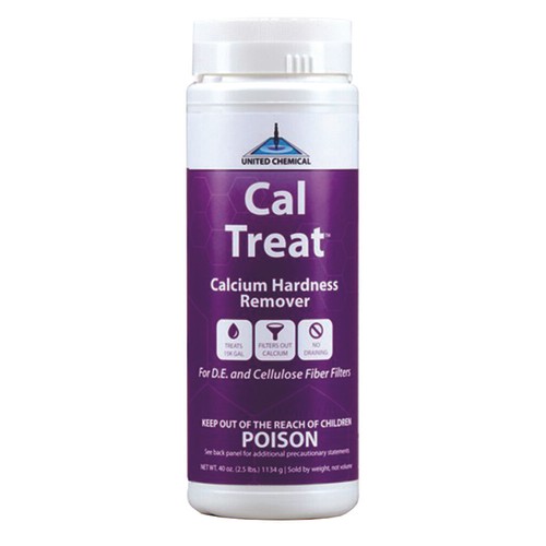 United Chemical CalTreat Calcium Hardness Reducer 2.5 Lb Treats 15,000