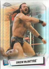2021 Topps Chrome WWE Drew McIntyre #16 Refractor SP 