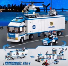 Sluban Klemmbausteine Polizeistation 2 in1 Set B0376 572 Teile