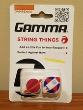 Gamma String Things Tennis Racquet Vibration Dampeners AGST-20 Saturn / Rocket