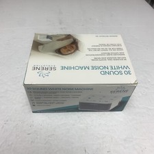 Serene Evolution White Noise Machine, 30 Soothing Sounds, Timer, Portable