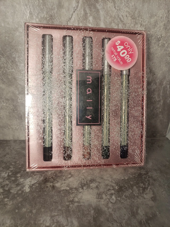 MALLY ~ Evercolor Starlight Waterproof Eyeliner 5 Pc Collection SEALED - Image 2 of 3