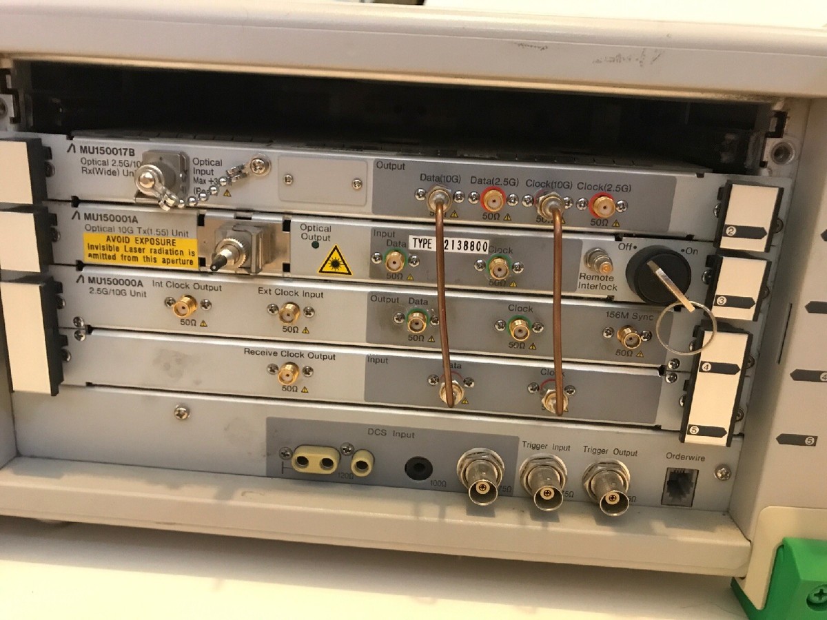 ANRITSU MP1570A / MU150017B / MU150001A/ MU150000A SONET ANRITSU MP1570A / MU150017B / MU150001A/ MU150000A SONET
