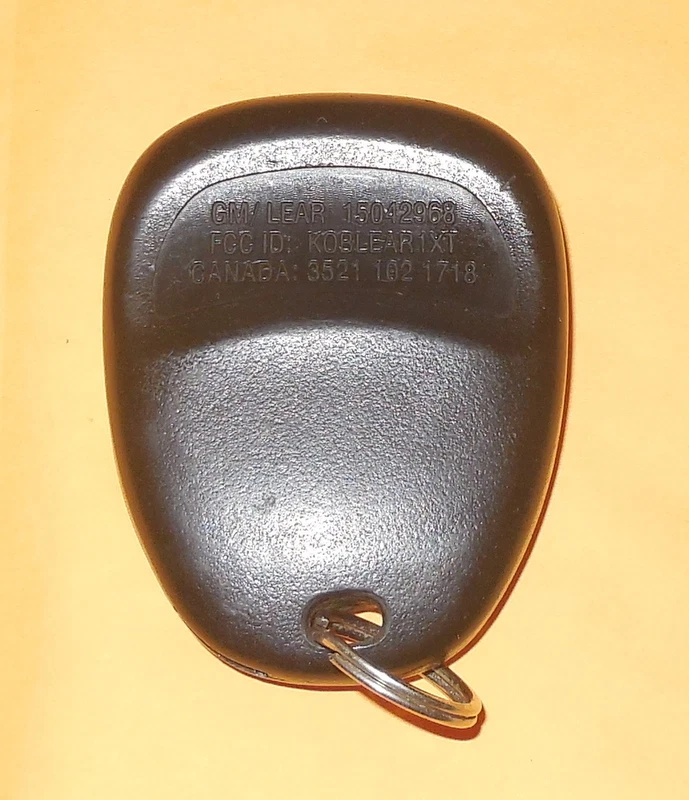 OEM GM GMC CHEVY CADILLAC MANDO A DISTANCIA SIN LLAVE TRANSMISOR 15042968 KOBLEAR1XT Foto 2 de 3