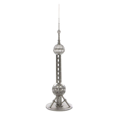 Pearl Tower Silver Wire Model [13 In]
