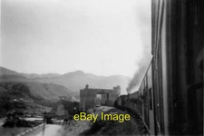 Railway Photo 6x4 India IGR 2-8-2 5116 Troop Train Attack Bridge 21/3/1947