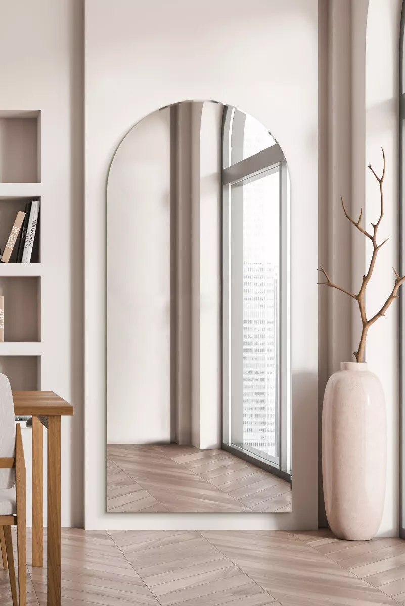 Arched mirror large deals