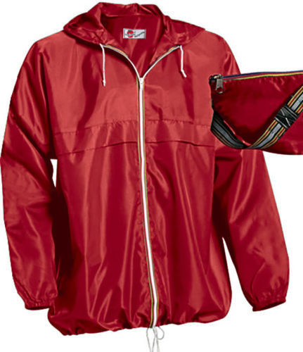 GIACCA A VENTO CON CAPPUCCIO IMPERMEABILE UOMO DONNA ANTI PIOGGIA MOTO K WAY MTB - Foto 3 di 8