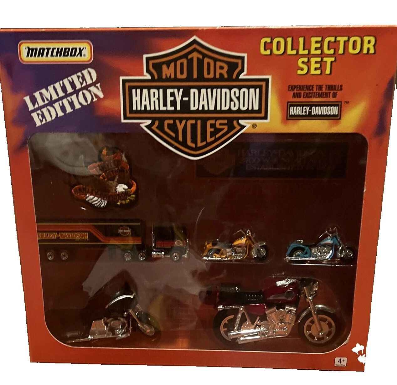 Литая игрушка Harley-Davidson масштаб 1:64