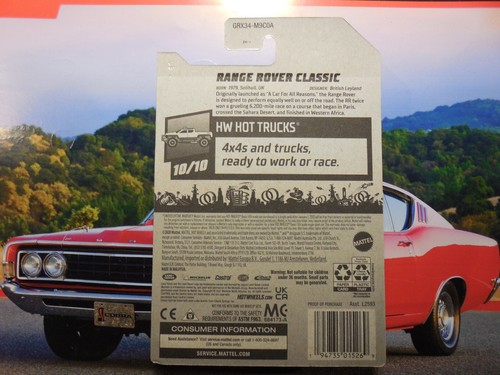 HOT WHEELS Range Rover Classic LOT 4 55th ANNIVERSARY HGOT TRUCKS MUD STUDS 4x4 - Picture 6 of 10