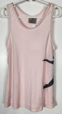 Danskin Girls Size I 6x-7 Pink Gray Ballerina Tank Top Sleeveless NWT
